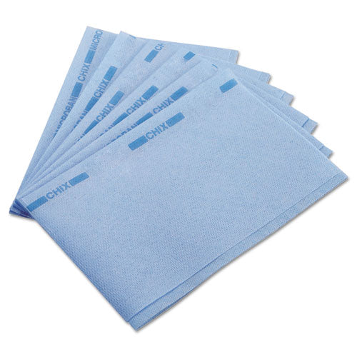Food Service Towels, 13 x 21, Blue, 150/Carton-(CHI8253)