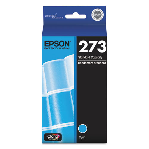 T273220-S (273) Claria Ink, 300 Page-Yield, Cyan-(EPST273220S)