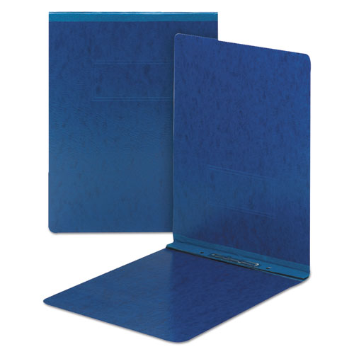 Prong Fastener Premium Pressboard Report Cover, Two-Prong Fastener: 2" Capacity, 8.5 x 11, Dark Blue/Dark Blue-(SMD81354)