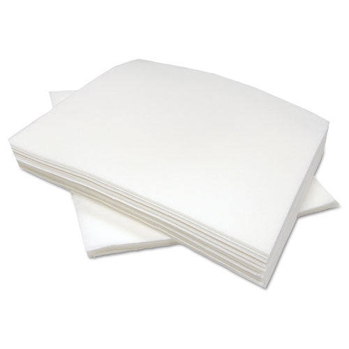 Tuff-Job Airlaid Wipers, Medium, 12 x 13, White, 900/Carton-(CSDW310)