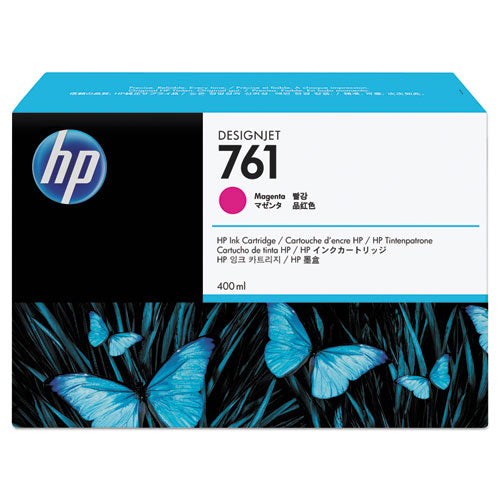 HP 761, (CM993A) Magenta Original Ink Cartridge-(HEWCM993A)