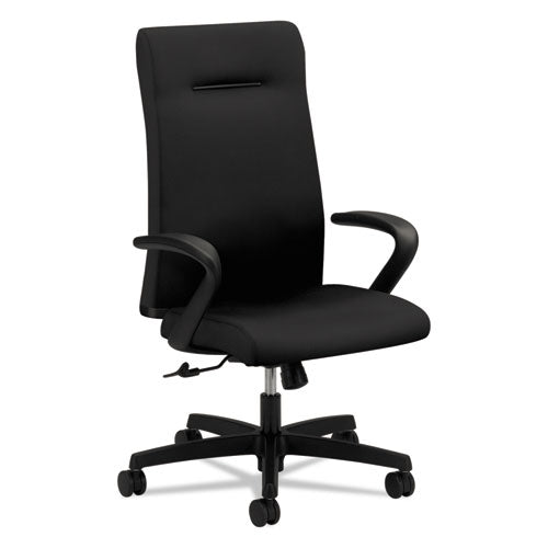 Ignition Series Executive High-Back Chair, Supports Up to 300 lb, 17" to 21" Seat Height, Black-(HONIE102CU10)