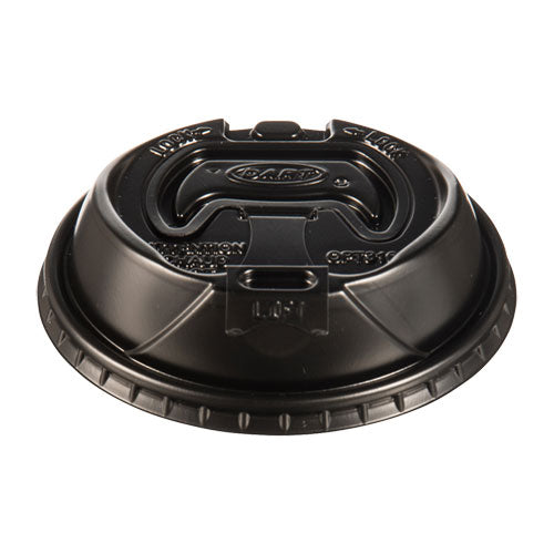 Optima Reclosable Lids for Hot Paper Cups, Fits 10 oz to 24 oz Cups, Black, 1,000/Carton-(SCCOPT316B)