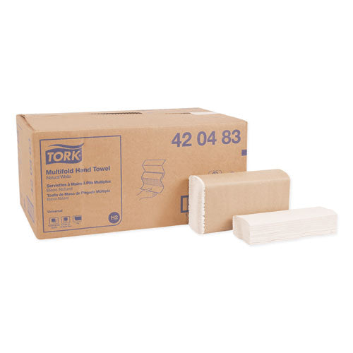 Multifold Towels, 1-Ply, 9.13 x 9.5, Natural White, 250/Pack, 16 Packs/Carton-(TRK420483)