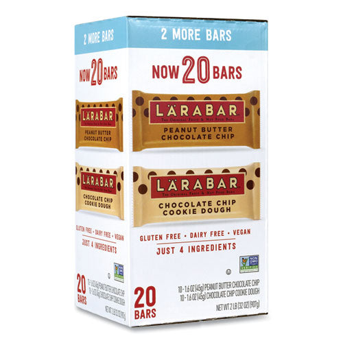 The Original Fruit and Nut Food Bar, Assorted Flavors, 1.6 oz Bar, 20 Bars/Box, Ships in 1-3 Business Days-(GRR22000447)