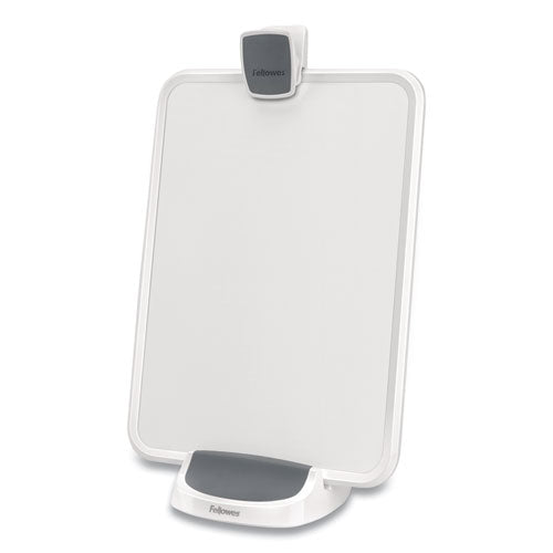 I-Spire Series Document Lift, 100 Sheet Capacity, ABS Plastic/High Impact Polystyrene, White/Gray-(FEL9311501)