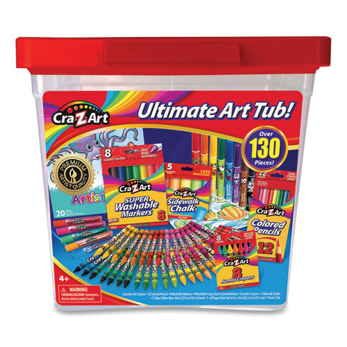 Ultimate Art Tub, 130 Pieces-(CZA110822)