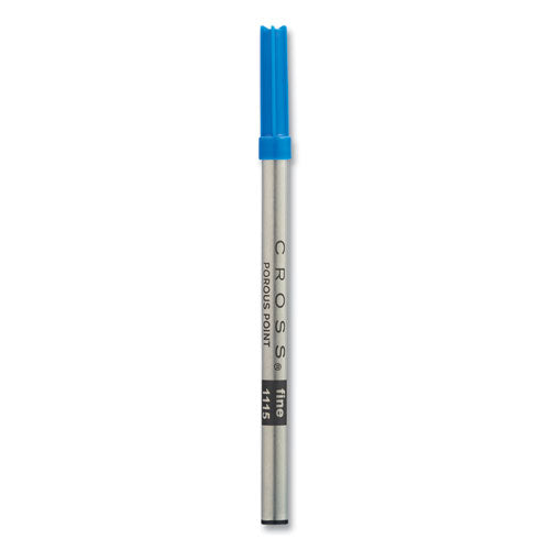 Refill for Cross Selectip Porous Point Pens, Fine Bullet Tip, Blue Ink-(CRO8442)