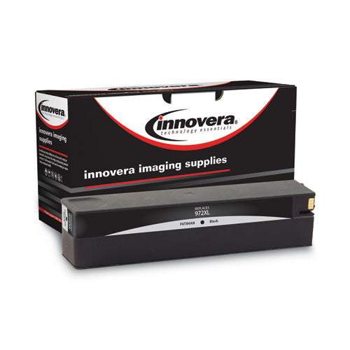 Remanufactured Black High-Yield Ink, Replacement for 972XL (F6T84AN), 10,000 Page-Yield-(IVRF6T84AN)