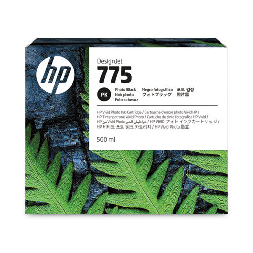 HP 775 (1XB21A) Photo Black DesignJet Ink Cartridge-(HEW1XB21A)