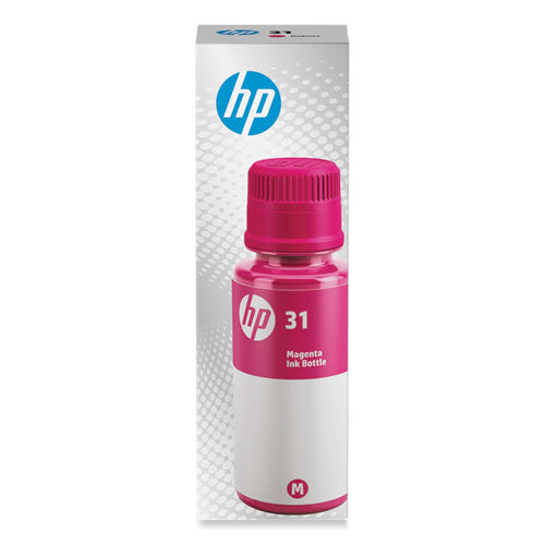 HP 31, (1VU27AN) High-Yield Magenta Original Ink Bottle-(HEW1VU27AN)