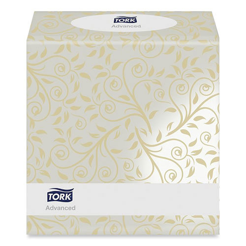 Advanced Facial Tissue, 2-Ply, White, Cube Box, 94 Sheets/Box, 36 Boxes/Carton-(TRKTF6830)