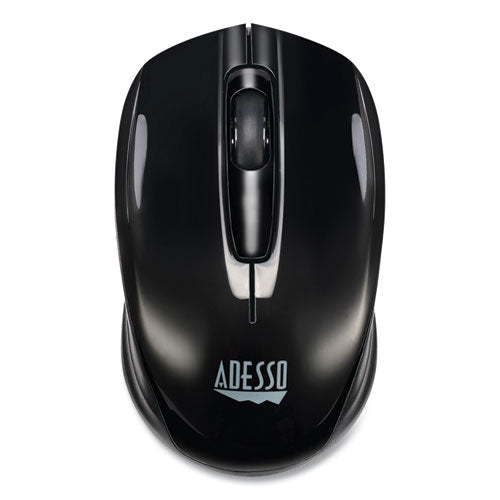iMouse S50 Wireless Mini Mouse, 2.4 GHz Frequency/33 ft Wireless Range, Left/Right Hand Use, Black-(ADEIMOUSES50B)