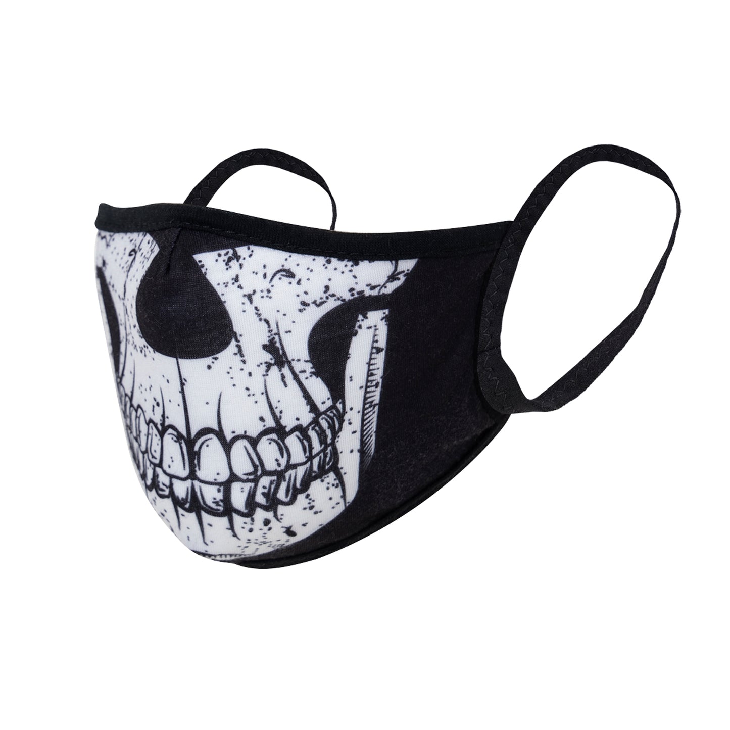 Rothco Half Skull Reusable 3-Layer Polyester Face Mask