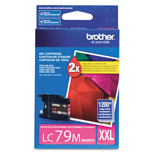 LC79M Innobella Super High-Yield Ink, 1,200 Page-Yield, Magenta-(BRTLC79M)