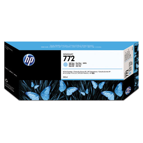 HP 772, (CN632A) Light Cyan Original Ink Cartridge-(HEWCN632A)