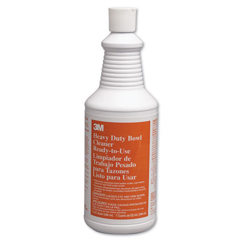 Heavy-Duty Bowl Cleaner, Liquid, 1 qt. Bottle-(MMM34764)