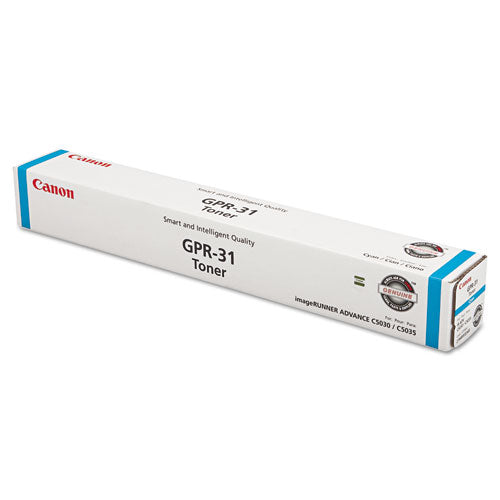2794B003AA (GPR-31) Toner, 27,000 Page-Yield, Cyan-(CNM2794B003AA)