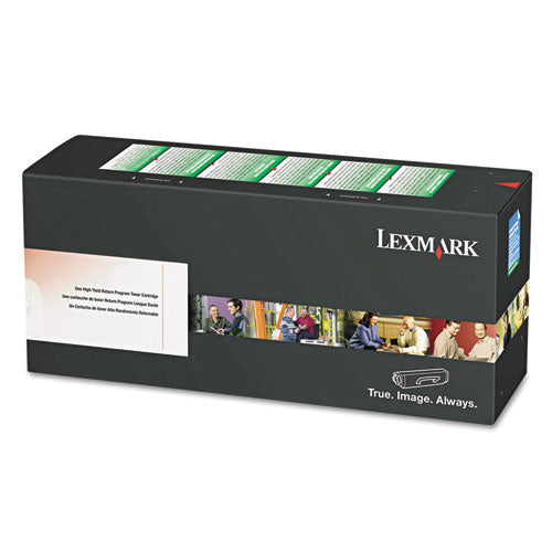 80C1SC0 Return Program Toner, 2,000 Page-Yield, Cyan-(LEX80C1SC0)