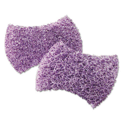 Purple Scour Pad 2020, 2.8  x 4.5 x 1.2, Purple, 24/Carton-(MMM59033)