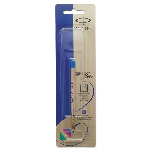 Refill for Parker Ballpoint Pens, Medium Conical Tip, Blue Ink-(PAR1950371)