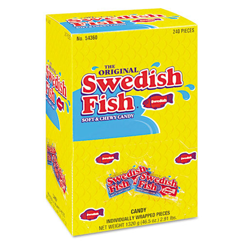 Grab-and-Go Candy Snacks In Reception Box, 240-Pieces/Box-(CDB43146)