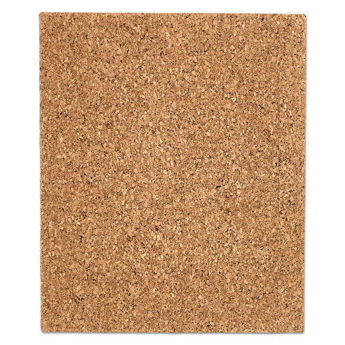 iDesign Frameless Cork Bulletin Board, 20 x 24, Natural Surface-(ICE35014)