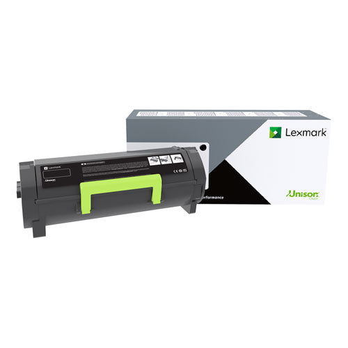 56F0H0G High-Yield Toner, 15,000 Page-Yield, Black-(LEX56F0H0G)