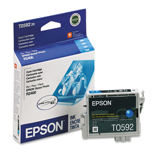 T059220 (59) UltraChrome K3 Ink, 450 Page-Yield, Cyan-(EPST059220)