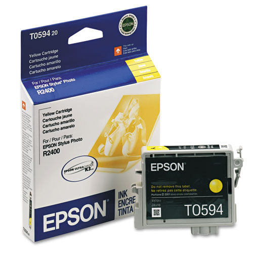 T059420 (59) UltraChrome K3 Ink, 450 Page-Yield, Yellow-(EPST059420)