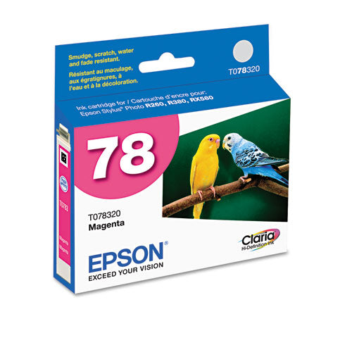 T078320-S (78) Claria Ink, 430 Page-Yield, Magenta-(EPST078320S)