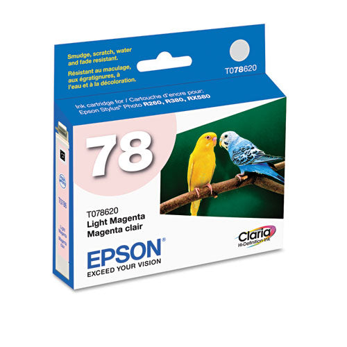 T078620-S (78) Claria Ink, 430 Page-Yield, Light Magenta-(EPST078620S)