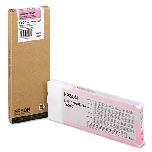 T606C00 Ink, Light Magenta-(EPST606C00)
