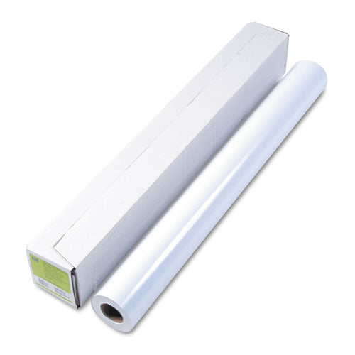DesignJet Large Format Paper for Inkjet Prints, 7 mil, 36" x 100 ft, Satin White-(HEWQ1421B)