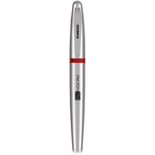 PM-701 Permanent Marker, Medium Bullet Tip, Red-(ZEB65131)