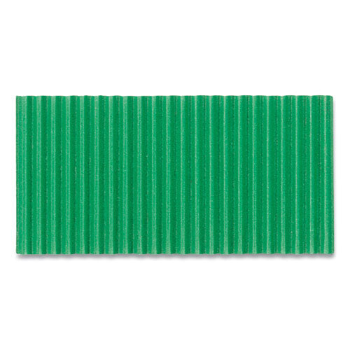 Corobuff Corrugated Paper Roll, 48" x 25 ft, Emerald Green-(PAC0011141)