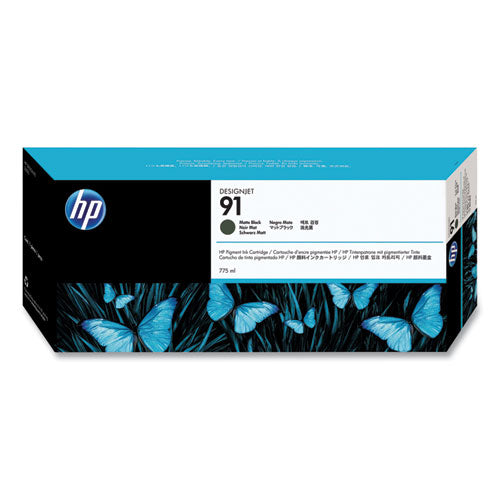 HP 91, (C9464A) Matte Black Original Ink Cartridge-(HEWC9464A)
