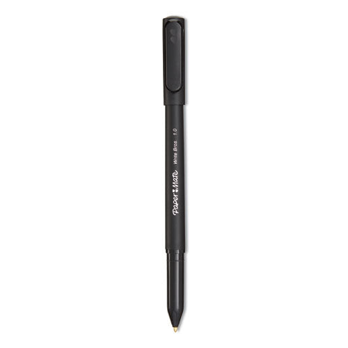 Write Bros. Ballpoint Pen Value Pack, Stick, Medium 1 mm, Black Ink, Black Barrel, 60/Pack-(PAP4621401C)