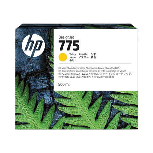 HP 775 (1XB19A) Yellow DesignJet Ink Cartridge-(HEW1XB19A)