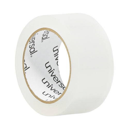 Heavy-Duty Acrylic Box Sealing Tape, 3" Core, 1.88" x 54.6 yds, Clear, 6/Pack-(UNV33100)