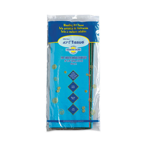 Spectra Art Tissue, 23 lb Tissue Weight, 20 x 30, Assorted, 100/Pack-(PAC58516)