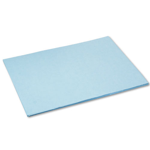 Tru-Ray Construction Paper, 76 lb Text Weight, 18 x 24, Sky Blue, 50/Pack-(PAC103080)