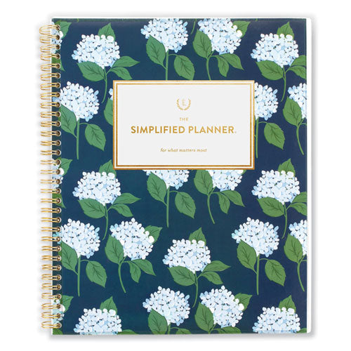 Simplified Planner by Emily Ley: Weekly/Monthly Book, Carolina Dogwood, 11 x 8.5, Multicolor Cover, 12-Month (Jan-Dec): 2023-(AAGEL9190123)