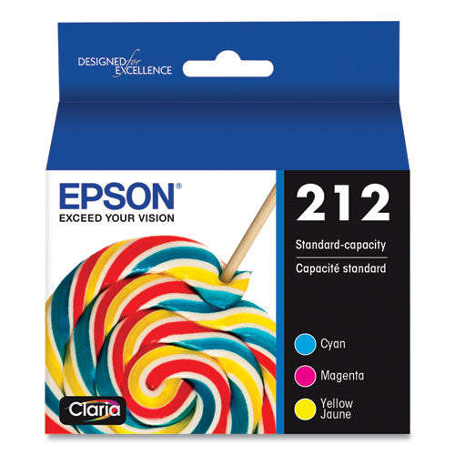 T212520S (212) Claria Ink, Cyan/Magenta/Yellow-(EPST212520S)